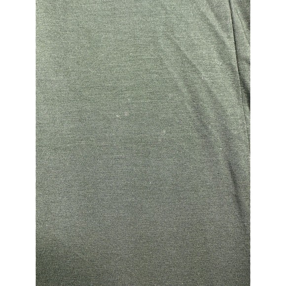 Womens Garnet Hill Round Neck Long Sleeve Dress Small Green - Picture 3 of 7